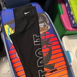 Nike Black Graphic Leggings